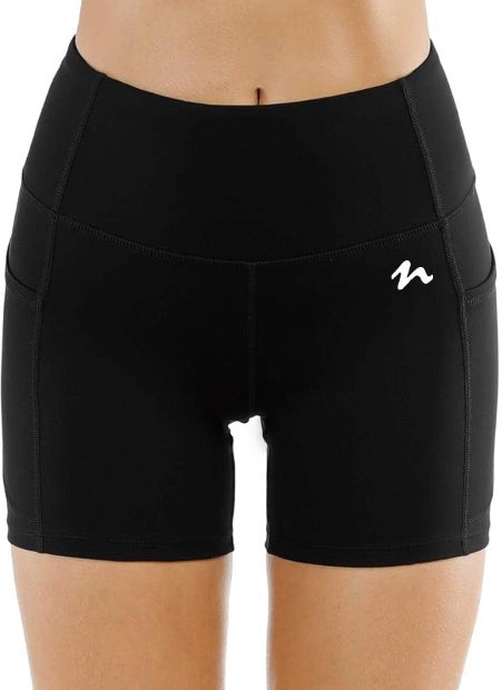 Biker Shorts - White Logo (Color Set 1)