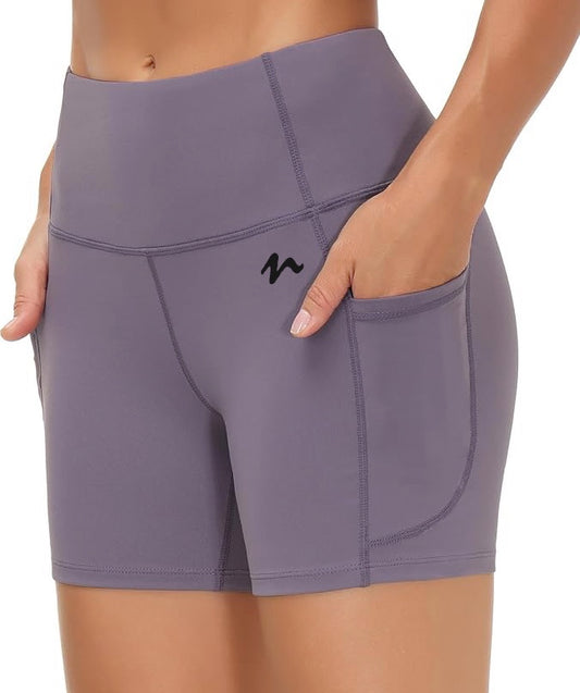 Biker Shorts - Black Logo (Color Set 2)