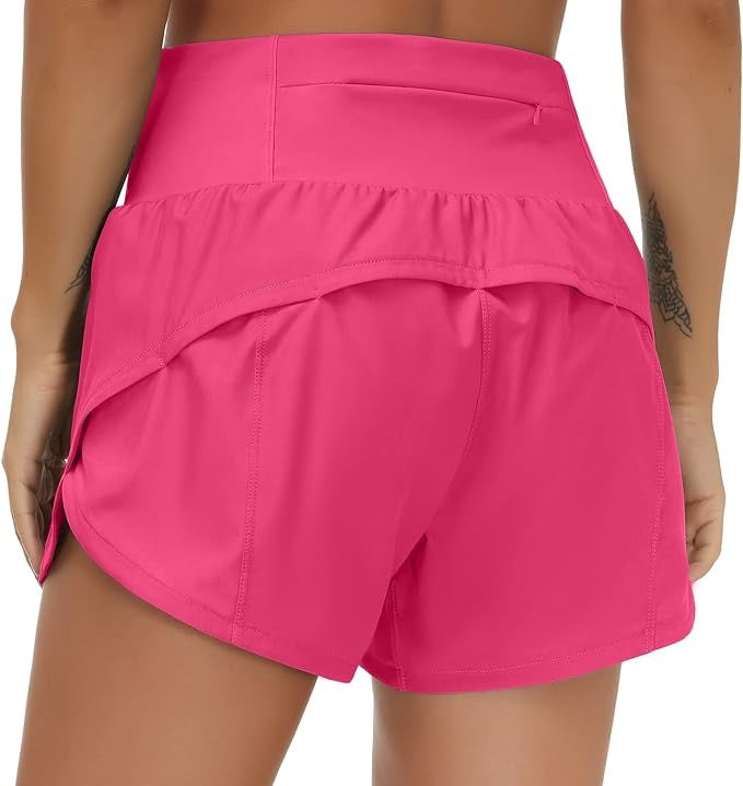 Quick Dry Shorts With Liner - White Logo (Color Set 1)