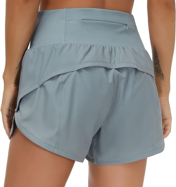 Quick Dry Shorts With Liner - White Logo (Color Set 1)