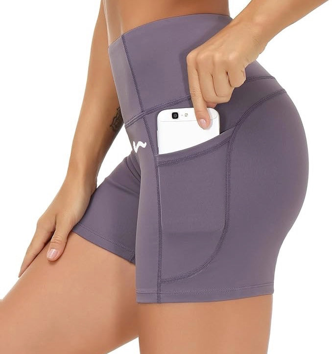 Biker Shorts - White Logo (Color Set 1)