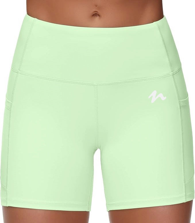 Biker Shorts - White Logo (Color Set 2)