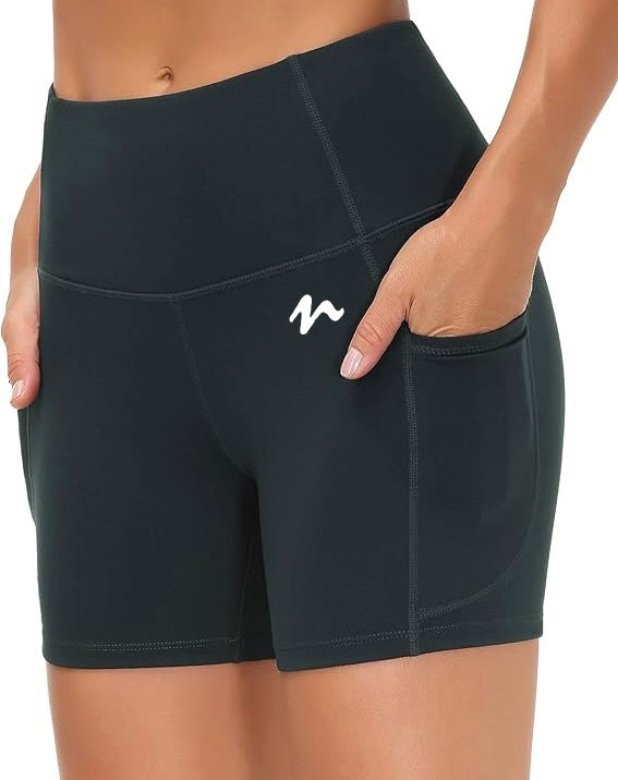 Biker Shorts - White Logo (Color Set 1)