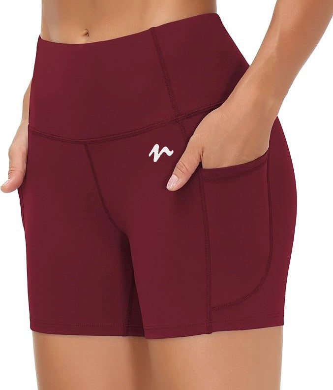 Biker Shorts - White Logo (Color Set 2)