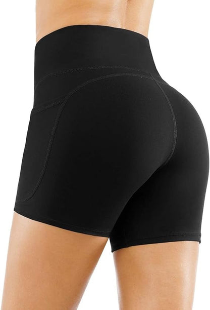 Biker Shorts - White Logo (Color Set 1)
