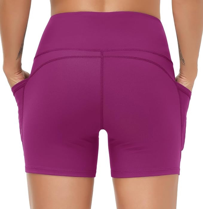 Biker Shorts - White Logo (Color Set 1)