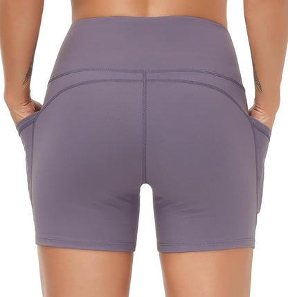 Biker Shorts - White Logo (Color Set 1)