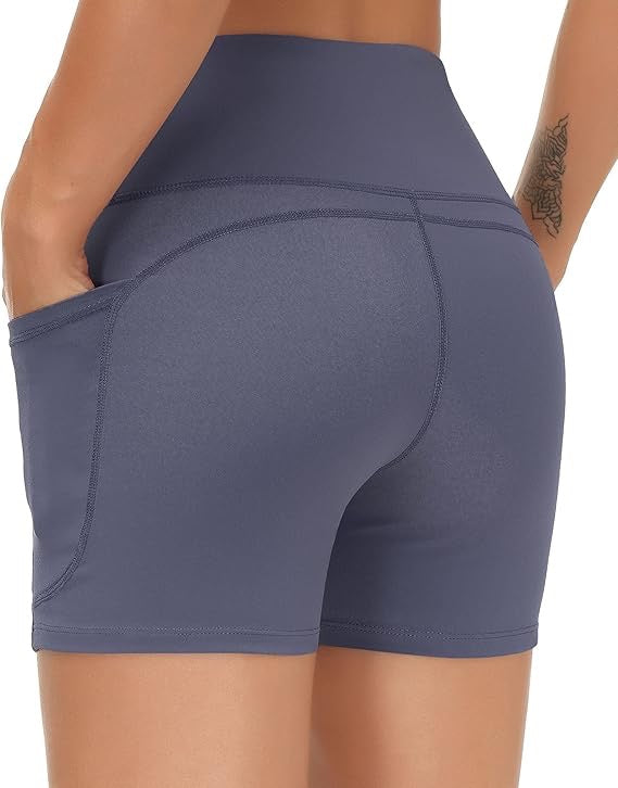 Biker Shorts - White Logo (Color Set 1)