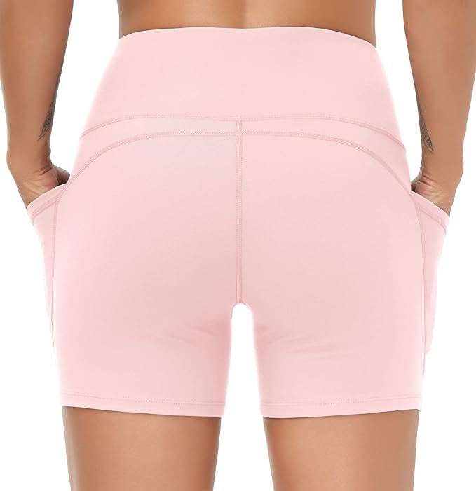 Biker Shorts - White Logo (Color Set 2)