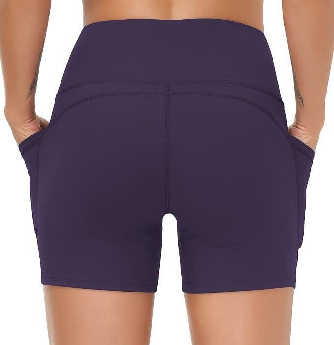 Biker Shorts - White Logo (Color Set 2)