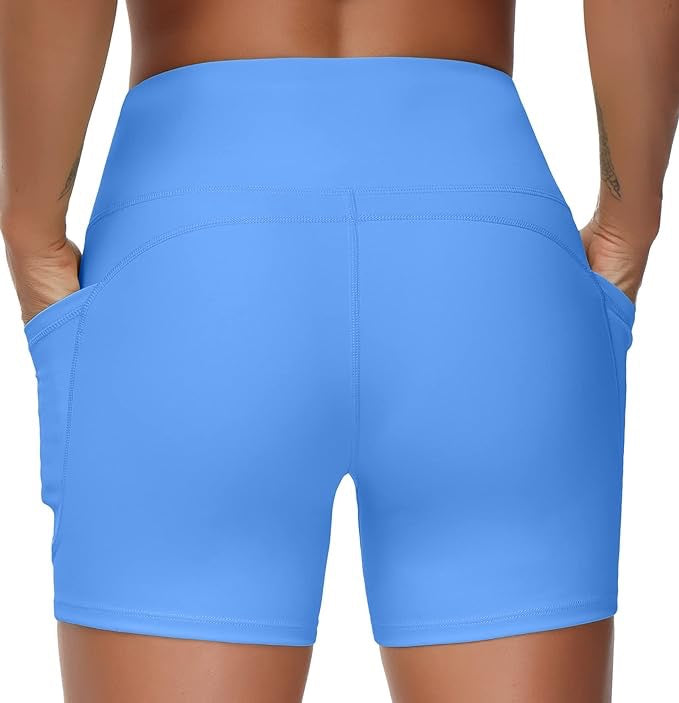 Biker Shorts - White Logo (Color Set 2)