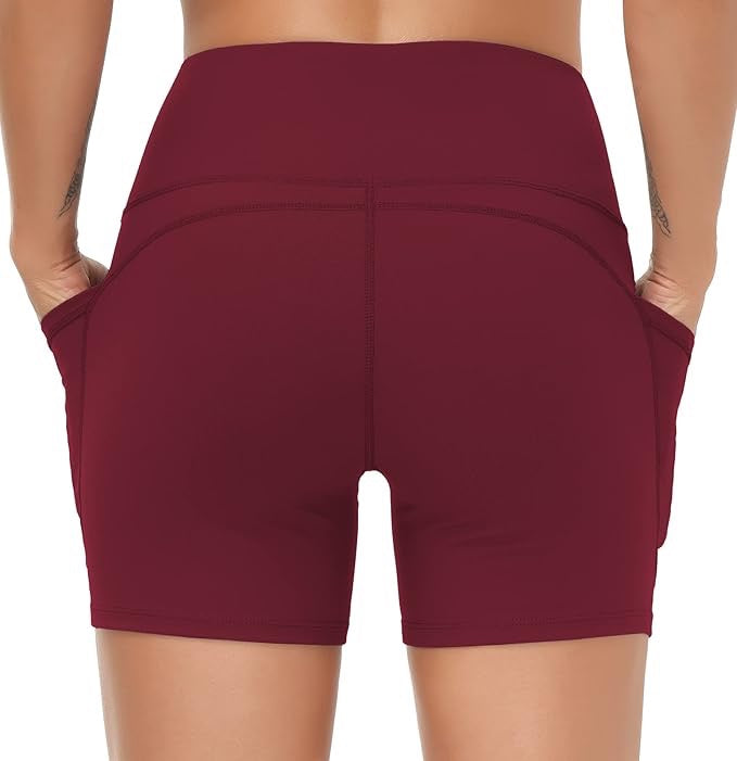 Biker Shorts - White Logo (Color Set 2)
