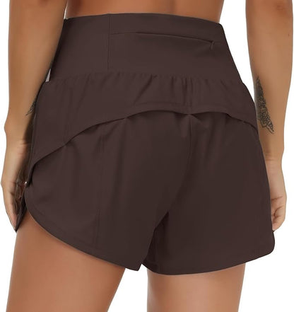 Quick Dry Shorts With Liner - White Logo (Color Set 1)