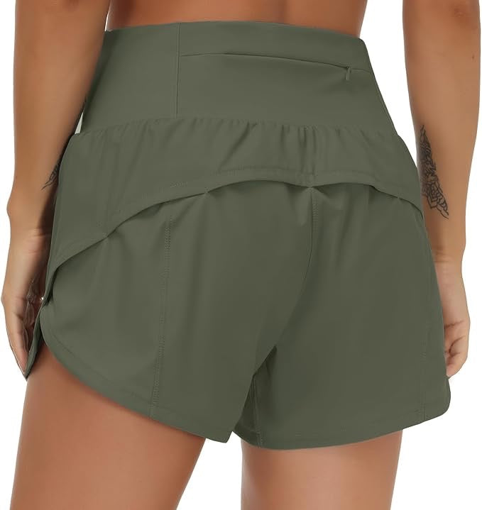Quick Dry Shorts With Liner - Black Logo (Color Set 2)