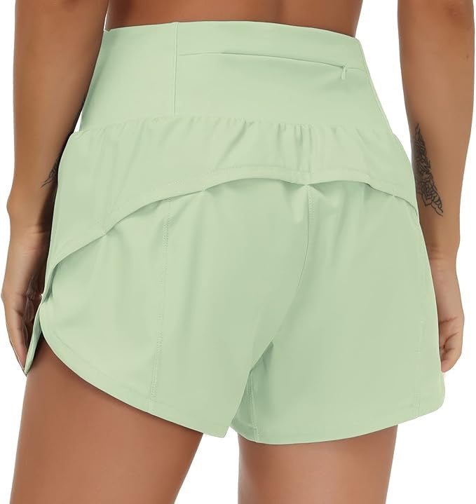 Quick Dry Shorts With Liner - Black Logo (Color Set 2)
