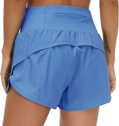 Quick Dry Shorts With Liner - Black Logo (Color Set 2)