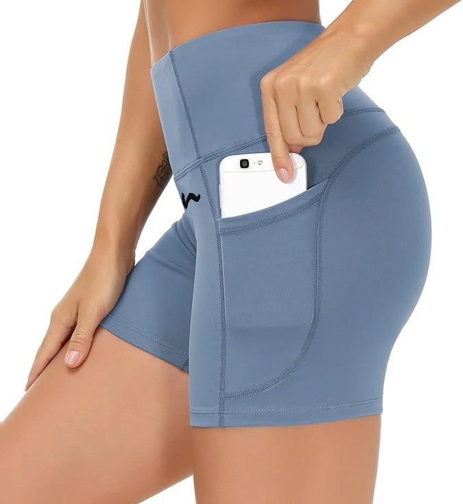 Biker Shorts - Black Logo (Color Set 1)