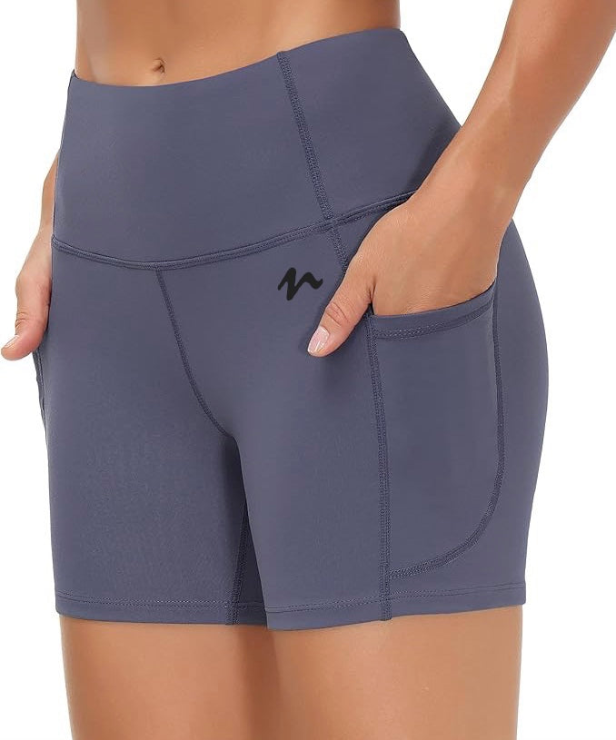 Biker Shorts - Black Logo (Color Set 2)
