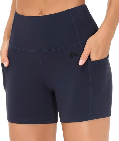 Biker Shorts - Black Logo (Color Set 2)