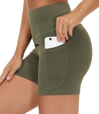 Biker Shorts - Black Logo (Color Set 2)