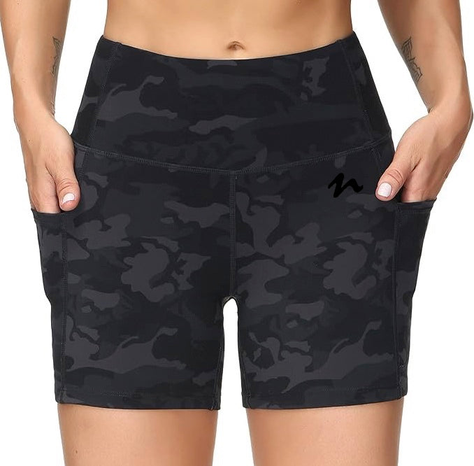 Biker Shorts - Black Logo (Color Set 1)