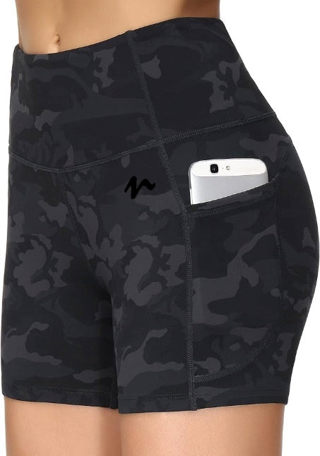 Biker Shorts - Black Logo (Color Set 1)