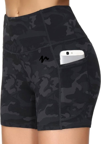 Biker Shorts - Black Logo (Color Set 1)