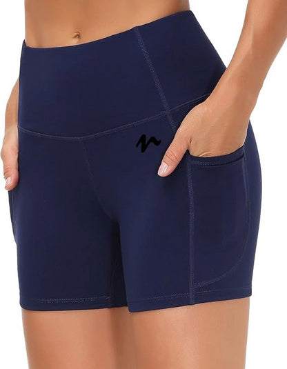 Biker Shorts - Black Logo (Color Set 1)