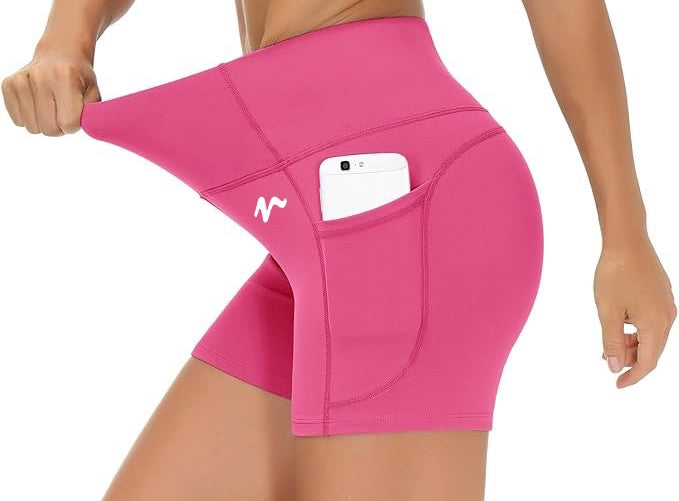 Biker Shorts - White Logo (Color Set 1)