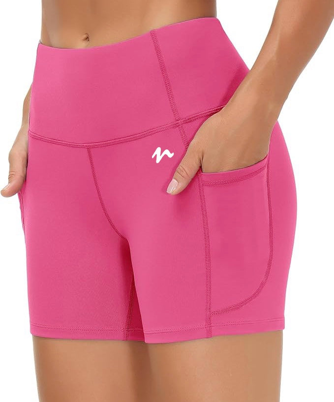 Biker Shorts - White Logo (Color Set 1)
