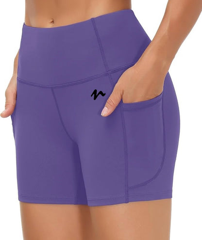 Biker Shorts - Black Logo (Color Set 1)