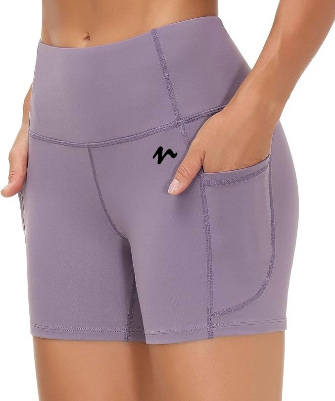 Biker Shorts - Black Logo (Color Set 1)