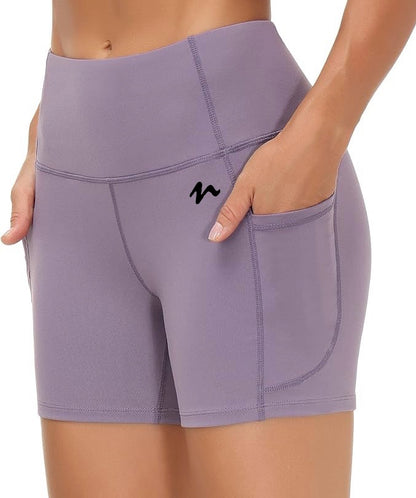 Biker Shorts - Black Logo (Color Set 1)