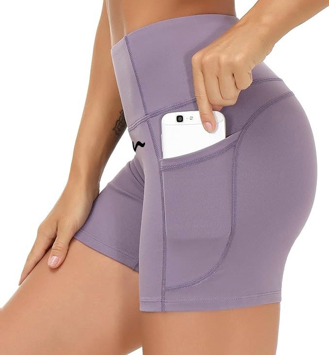 Biker Shorts - Black Logo (Color Set 1)