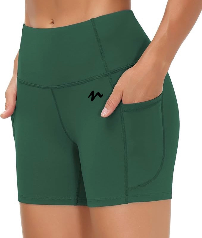 Biker Shorts - Black Logo (Color Set 1)