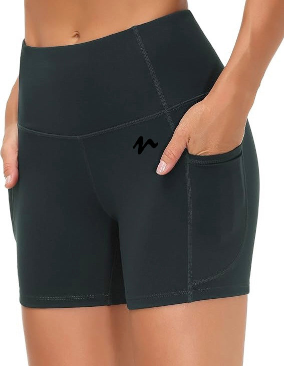 Biker Shorts - Black Logo (Color Set 1)