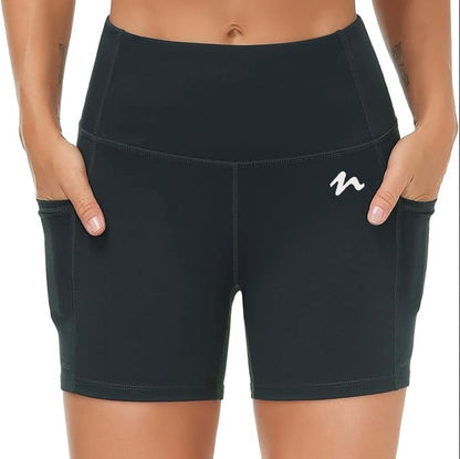 Biker Shorts - White Logo (Color Set 1)