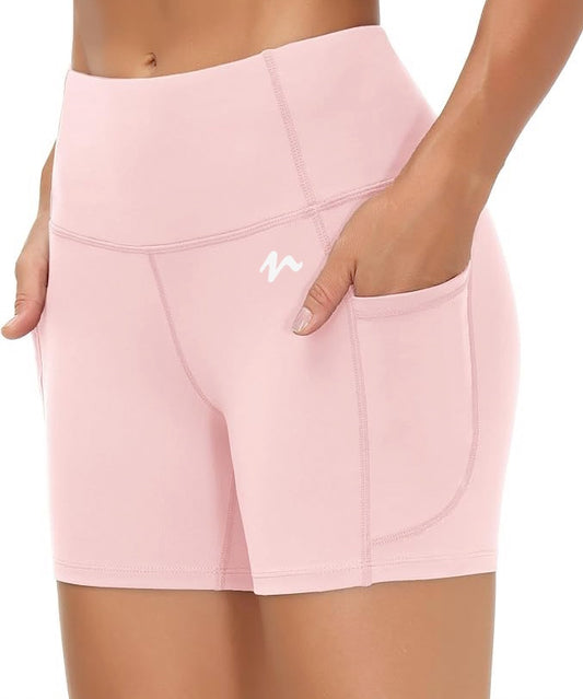 Biker Shorts - White Logo (Color Set 2)