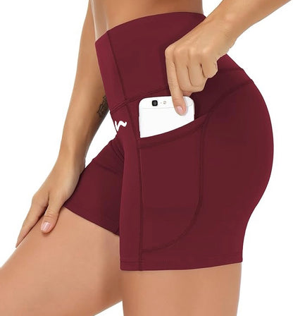 Biker Shorts - White Logo (Color Set 2)