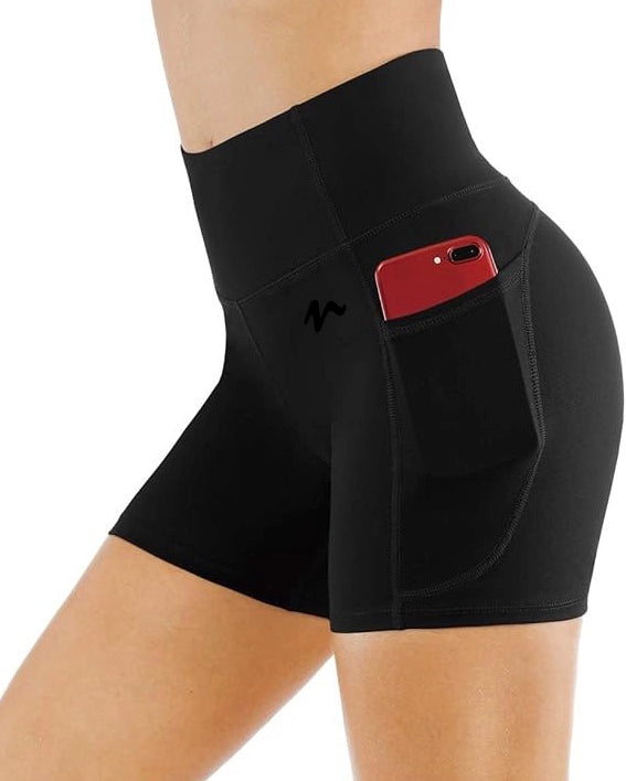 Biker Shorts - Black Logo (Color Set 1)