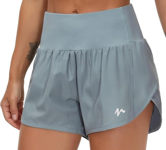 Quick Dry Shorts With Liner - White Logo (Color Set 1)