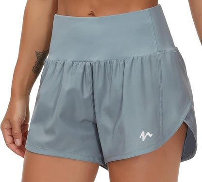 Quick Dry Shorts With Liner - White Logo (Color Set 1)