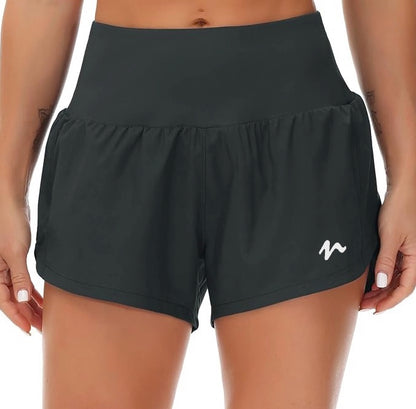 Quick Dry Shorts With Liner - White Logo (Color Set 1)