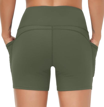 Biker Shorts - White Logo (Color Set 1)