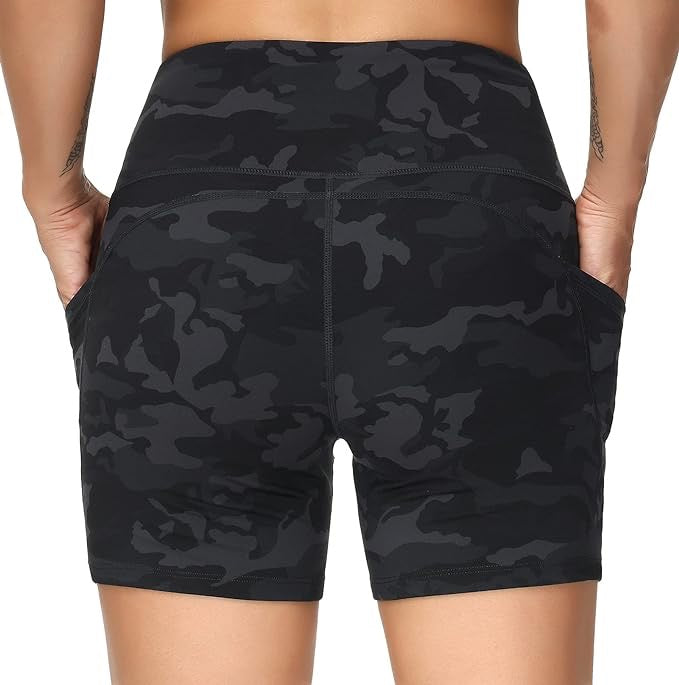 Biker Shorts - White Logo (Color Set 1)