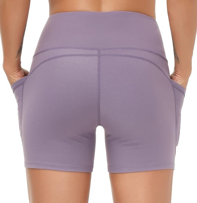 Biker Shorts - White Logo (Color Set 1)