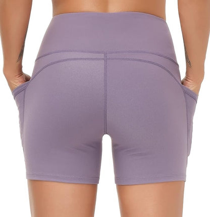 Biker Shorts - White Logo (Color Set 1)